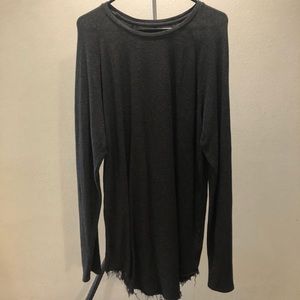 Pac sun knit distressed long sleeve